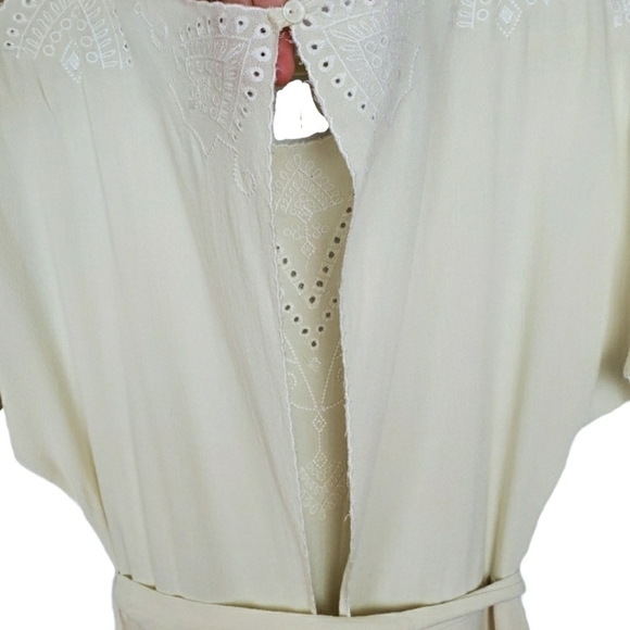 NWT Esley dress sz S peekaboo back and shoulder Egyptian style - Picture 11 of 14